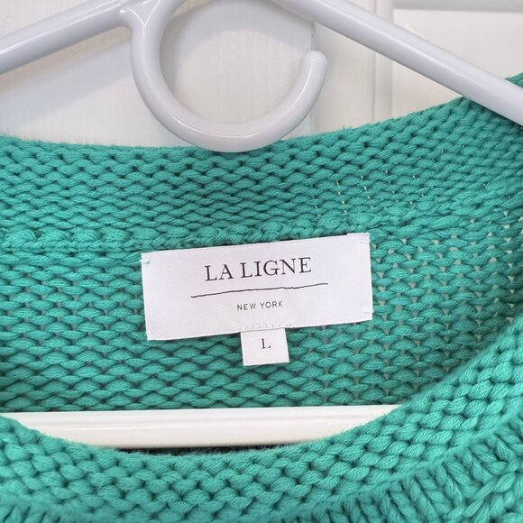 LA LIGNE Womens Mini Marina Sweater SIZE LARGE - Picture 4 of 10